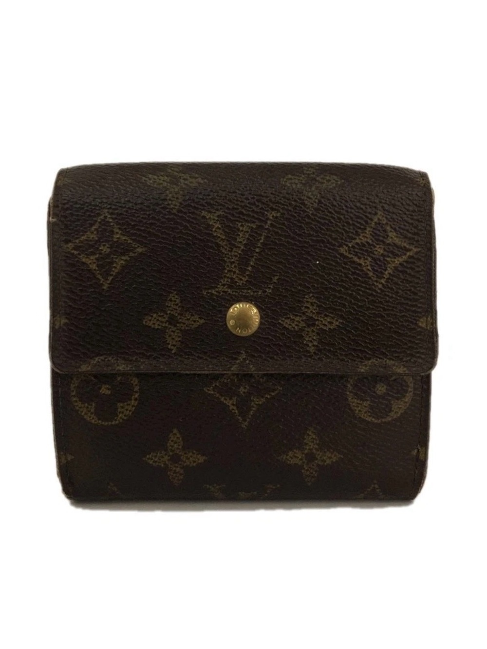 EGA Louis Vuitton Monogram Portefeiulle Elise Trifold Wallet